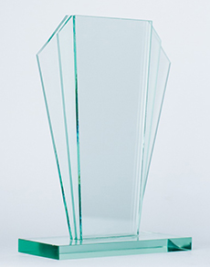 Statuetki szklane